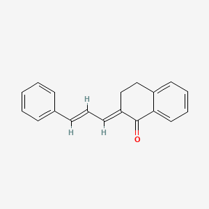 2-(3-Phenylallylidene)-3,4-dihydronaphthalen-1(2H)-one