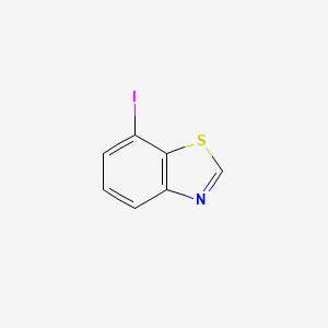 molecular formula C7H4INS B11859146 7-Iodobenzo[d]thiazole 