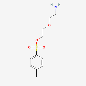 molecular formula C11H17NO4S B11859154 Tos-PEG2-NH2 