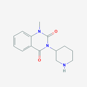 1-Methyl-3-(piperidin-3-yl)quinazoline-2,4(1H,3H)-dione