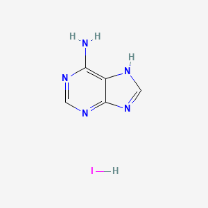 Adenine, hydriodide