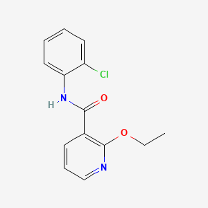 molecular formula C14H13ClN2O2 B1185933 N-(2-chlorophenyl)-2-ethoxynicotinamide 