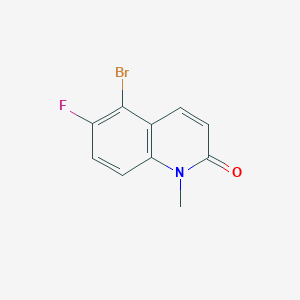 5-Bromo-6-fluoro-1-methylquinolin-2(1H)-one