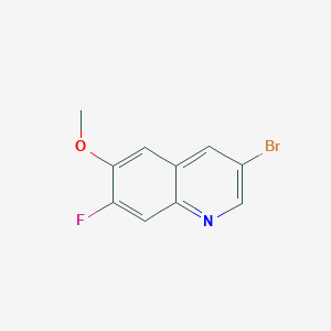 3-Bromo-7-fluoro-6-methoxyquinoline