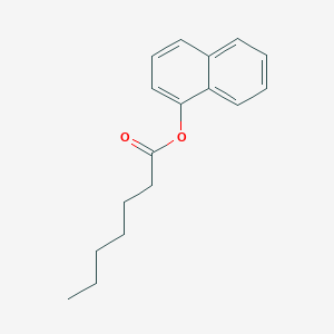 Naphthalen-1-YL heptanoate