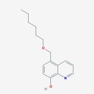 5-((Hexyloxy)methyl)quinolin-8-ol