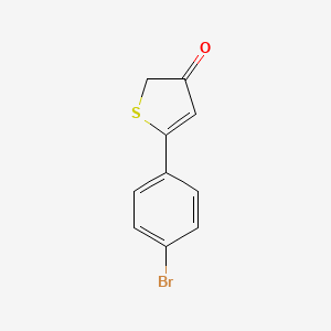 5-(4-Bromophenyl)thiophen-3-one