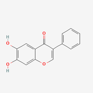 6,7-Dihydroxy-3-phenylchromen-4-one