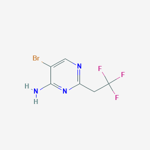 5-Bromo-2-(2,2,2-trifluoroethyl)pyrimidin-4-amine