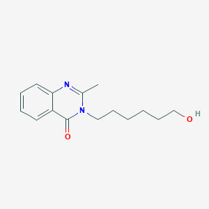 3-(6-Hydroxyhexyl)-2-methylquinazolin-4(3H)-one