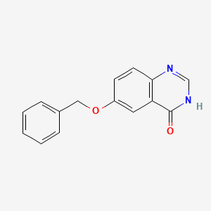 molecular formula C15H12N2O2 B11859550 6-(Benzyloxy)quinazolin-4-ol 