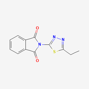 2-(5-Ethyl-1,3,4-thiadiazol-2-yl)isoindoline-1,3-dione