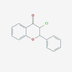 3-Chloro-2-phenyl-2,3-dihydro-4h-chromen-4-one