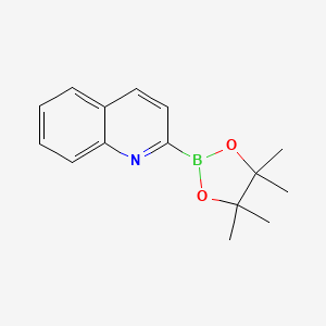 2-(4,4,5,5-Tetramethyl-1,3,2-dioxaborolan-2-YL)quinoline