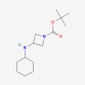 Tert-butyl 3-(cyclohexylamino)azetidine-1-carboxylate