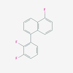 1-(2,3-Difluorophenyl)-5-fluoronaphthalene