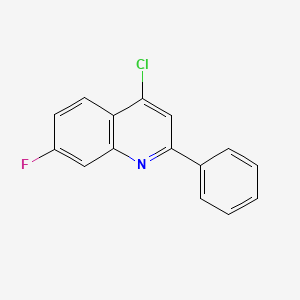 4-Chloro-7-fluoro-2-phenylquinoline