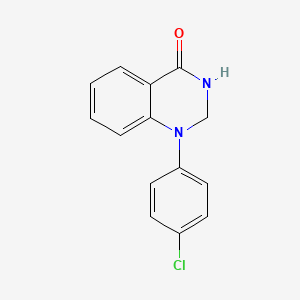 1-(4-Chlorophenyl)-2,3-dihydroquinazolin-4(1H)-one