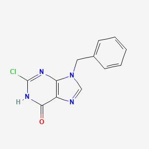 9-Benzyl-2-chloro-9H-purin-6-ol