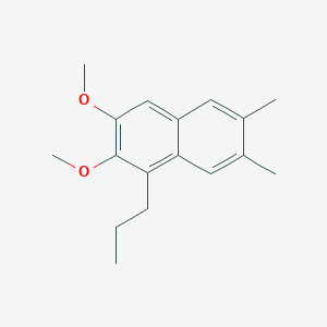 2,3-Dimethoxy-6,7-dimethyl-1-propylnaphthalene