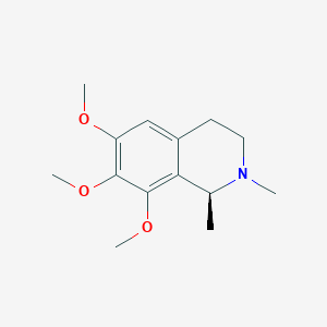 (1S)-6,7,8-Trimethoxy-1,2-dimethyl-1,2,3,4-tetrahydroisoquinoline