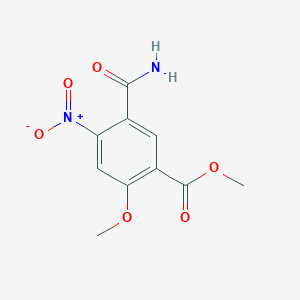 Methyl 5-carbamoyl-2-methoxy-4-nitrobenzoate