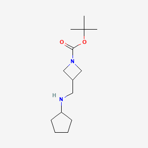 tert-Butyl 3-((cyclopentylamino)methyl)azetidine-1-carboxylate