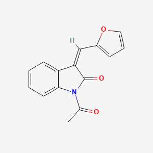 1-Acetyl-3-(furan-2-ylmethylene)indolin-2-one