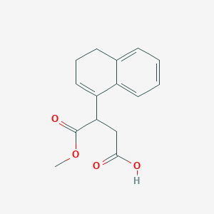 3-(3,4-Dihydronaphthalen-1-yl)-4-methoxy-4-oxobutanoic acid