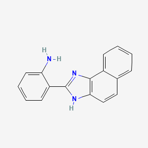 2-(3H-Naphtho(1,2-d)imidazol-2-yl)aniline