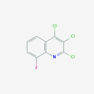 2,3,4-Trichloro-8-fluoroquinoline