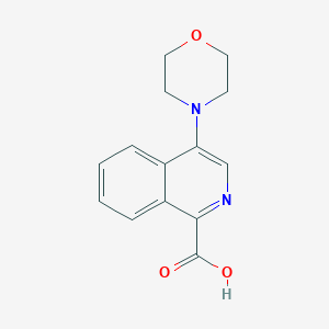 4-Morpholinoisoquinoline-1-carboxylic acid