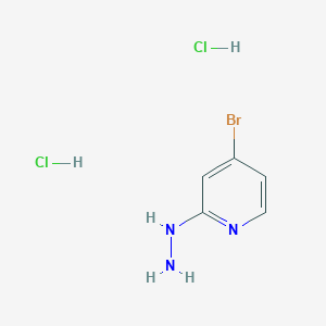 4-Bromo-2-hydrazinylpyridine dihydrochloride