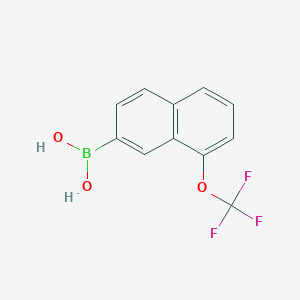 1-(Trifluoromethoxy)naphthalene-7-boronic acid