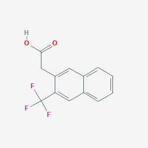 2-(Trifluoromethyl)naphthalene-3-acetic acid