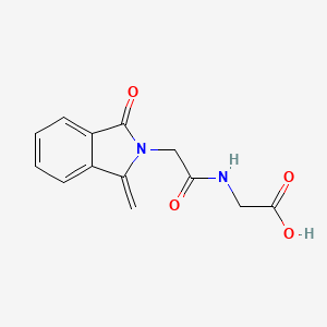 2-(2-(1-Methylene-3-oxoisoindolin-2-yl)acetamido)acetic acid