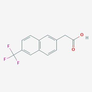 2-(Trifluoromethyl)naphthalene-6-acetic acid