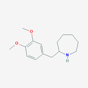 2-[(3,4-Dimethoxyphenyl)methyl]azepane