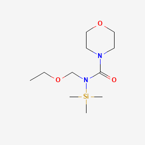 N-(Ethoxymethyl)-N-(trimethylsilyl)morpholine-4-carboxamide