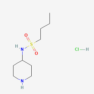 N-(piperidin-4-yl)butane-1-sulfonamide hydrochloride