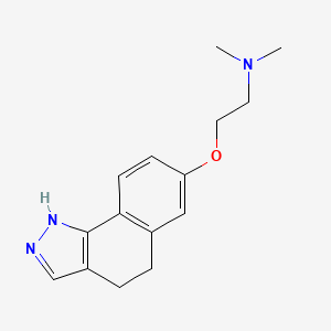 2-((4,5-Dihydro-1H-benzo[g]indazol-7-yl)oxy)-N,N-dimethylethanamine