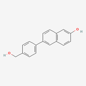 6-(4-(Hydroxymethyl)phenyl)naphthalen-2-ol