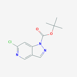 tert-Butyl 6-chloro-1H-pyrazolo[4,3-c]pyridine-1-carboxylate