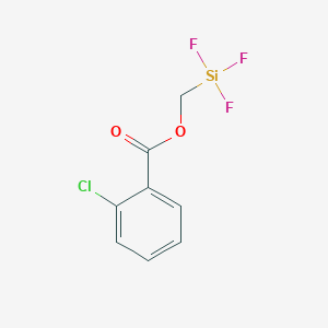 (Trifluorosilyl)methyl 2-chlorobenzoate