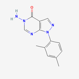 5-Amino-1-(2,4-dimethylphenyl)-1H-pyrazolo[3,4-d]pyrimidin-4(5H)-one