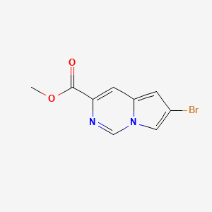 Methyl 6-bromopyrrolo[1,2-c]pyrimidine-3-carboxylate