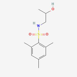 N-(2-hydroxypropyl)-2,4,6-trimethylbenzenesulfonamide