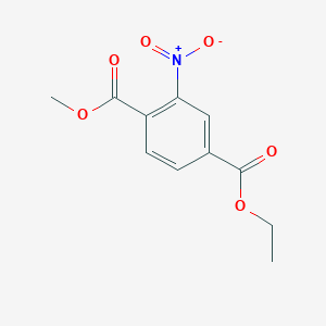 4-Ethyl 1-methyl 2-nitroterephthalate