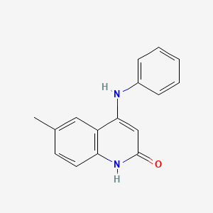 6-Methyl-4-(phenylamino)quinolin-2(1H)-one