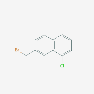 2-(Bromomethyl)-8-chloronaphthalene